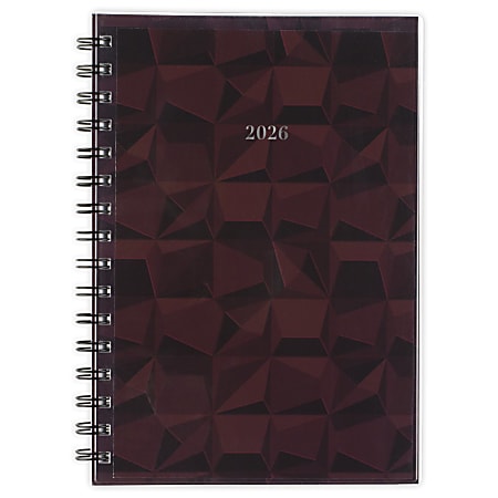 Cambridge® Facet 2026 Customizable Weekly Monthly Planner, Small, 5 1/2" x 8 1/2"