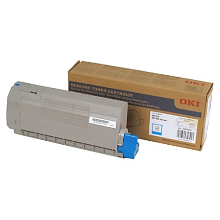 Oki Original Toner Cartridge - LED - 11500 Pages - Cyan - 4 / Each