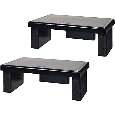 Data Accessories Company Stax MP-107 Monitor Riser Stand - 66 lb Load Capacity - 4.8 Data Accessories Company Stax MP-107 Monitor Riser Stand - 66 lb Load Capacity - 4.8