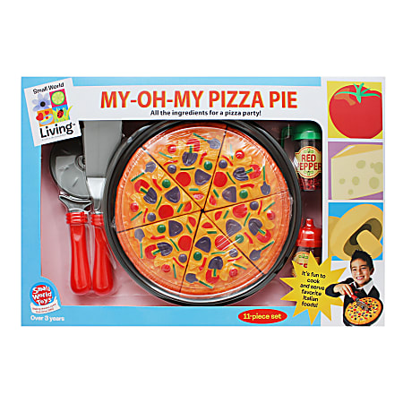 Small World Toys My Oh My Pizza Pie, Problem Solving, All Ages, Set Of 11 Pieces