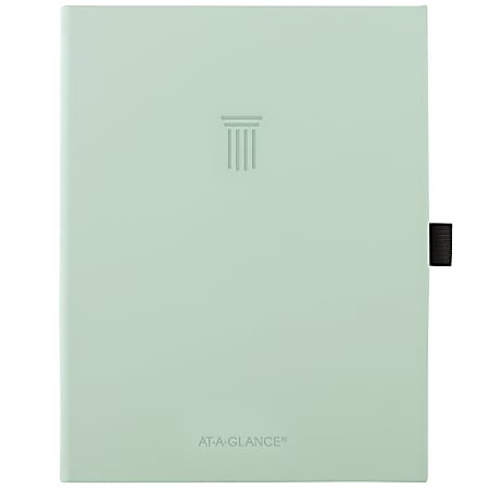 AT-A-GLANCE® FOUNDATION GOAL SETTING Undated Weekly Monthly Planner, Bio Mint, Small, 5 1/2" x 8 1/2"