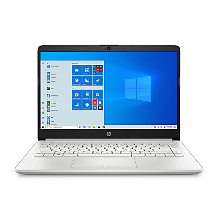 HP 14-dk1013od Laptop, 14" Screen, AMD Athlon™ Silver, 4GB Memory, 64GB eMMC, Windows® 10, 9ZG18UA#ABA