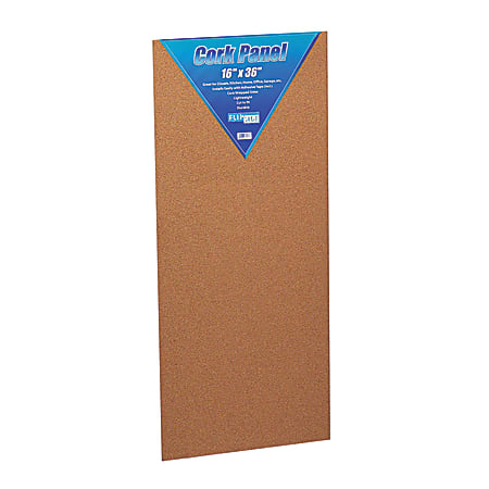 Flipside Products Cork Panel, 16" x 36"
