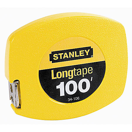 Stanley® 100' Yellow Tape Measure