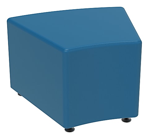Marco Group Sonik 30° Curve Bench, 18"H, Pool Blue