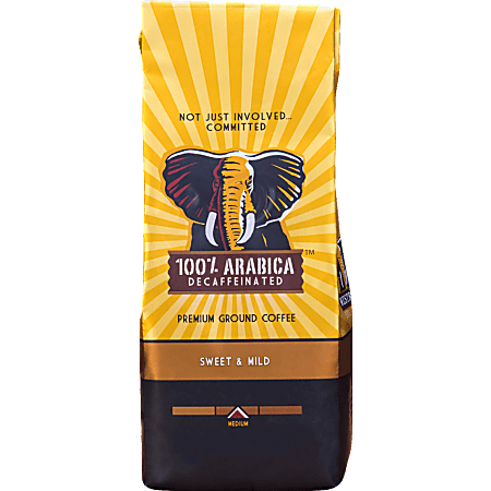 Westrock™ 100% Arabica Decaffeinated Ground Coffee, Medium Roast, 12 Oz Bag