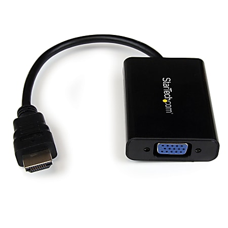 StarTech.com HDMI To VGA Video Adapter Converter With Audio