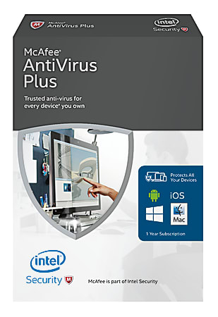 McAfee® AntiVirus Plus 2016, For Unlimited Devices, eCard