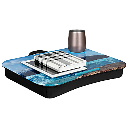 Laptop desk with sales cup holder