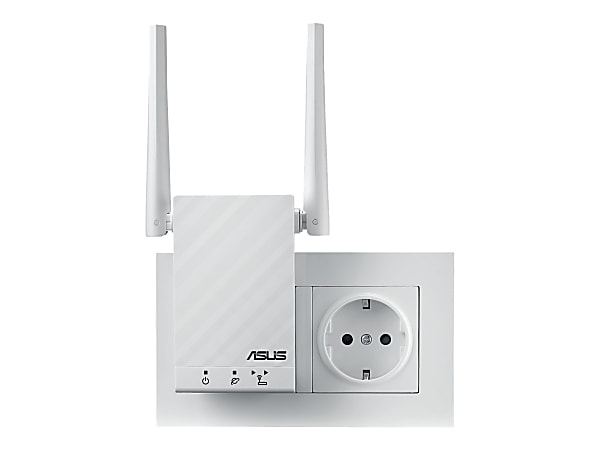 ASUS RP-AC55 - Wi-Fi range extender - Wi-Fi 5 - 2.4 GHz, 5 GHz - in wall