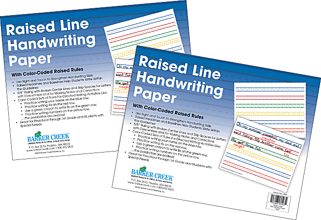 The Teachers' Lounge®  Sulphite Handwriting Paper, Dotted Midline, Grade  1, 5/8 x 5/16 x 5/16 Ruled Long, 10-1/2 x 8, 500 Sheets