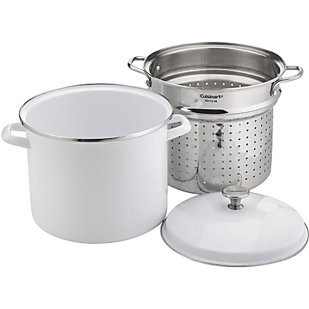 20 Quart Stockpot with Steamer Insert and Cover