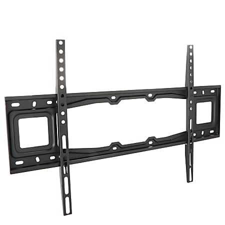 MegaMounts 995110547M Super Slim Fixed TV Monitor Wall Mount, Black