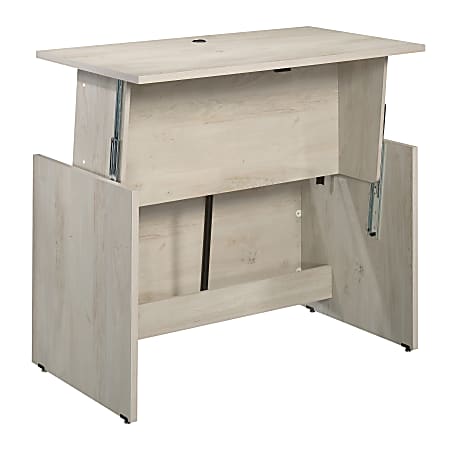 Sauder Select SitStand Desk Chalked Chestnut Office Depot