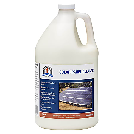 Bare Ground Solutions 1 Shot Solar Panel Cleaner, 128 Oz Bottle