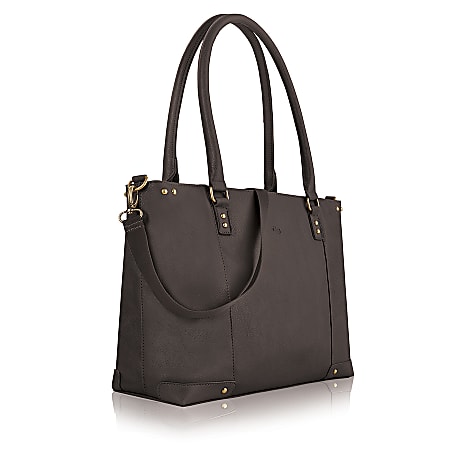 Solo Greenwich 15.6" Ladies Laptop Tote, Espresso