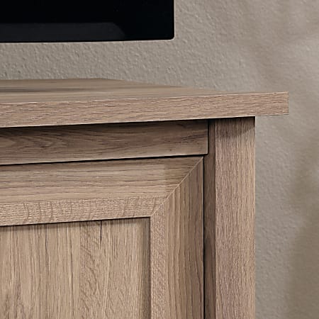 Sauder County Line TV Stand For 47 TVs 23 78 H x 47 38 W x 17 D Salt Oak -  Office Depot