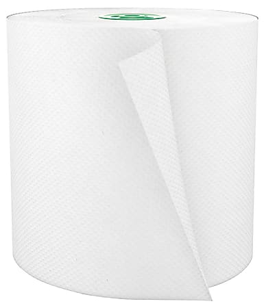Highmark® ECO 1-Ply Paper Towels, 100% Recycled, 1050' Per Roll, Pack Of 6 Rolls