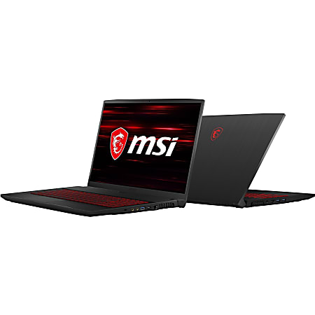 MSI GF75 THIN 10SCSXR-619 17.3" Gaming Laptop - Intel Core i5 10th Gen i5-10300H 2.50 GHz - 8 GB  - 512 GB SSD - 1 TB HDD- Aluminum Black - Windows 10 Home - NVIDIA GeForce GTX 1650 Ti with 4 GB