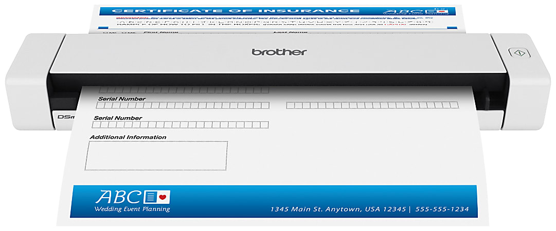 Brother Mobile Color Page Scanner, DS-620