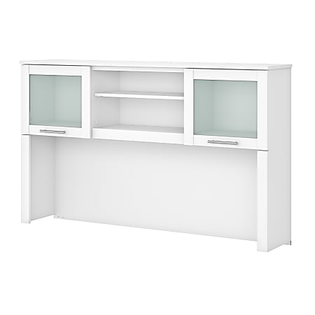 White desk hutch top shop only
