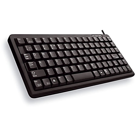 CHERRY G84-4100 Compact Keyboard, Black, G844100LCAUS2