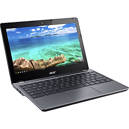 Acer C740-C3P1 11.6" Chromebook - 1366 x 768 - Celeron 3205U - 2 GB RAM - 16 GB SSD - Chrome OS 64-bit - Intel HD Graphics - ComfyView - Bluetooth