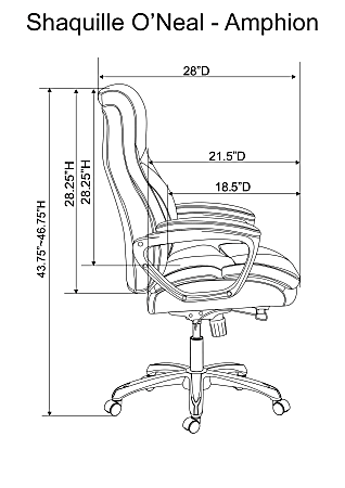 Amphion store executive chair