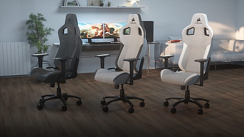 T3 RUSH Gaming Chair — Gray/Charcoal