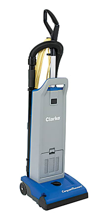 Clarke Upright Vacuum With Single Motor, 12", Blue