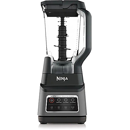 Ninja Professional Plus Blender with Auto-iQ - 1400 W - 2.25 quart - 4 Speed Setting(s) - 6 Blades - 2.50 ft - 120 V AC - Gray, Black