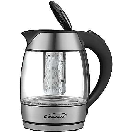 Brentwood 1.8 Quarts Stainless Steel Electric Tea Kettle