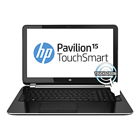 HP Pavilion 15-n040us TouchSmart Laptop Computer With 15.6" Touch-Screen Display & 4th Gen Intel® Core™ i3 Processor
