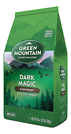 Green Mountain Coffee® Whole Bean Coffee, Dark Roast, Dark Magic®, 18 Oz Per Bag