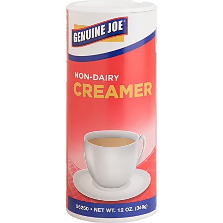 Genuine Joe Non-Dairy Creamer, 12 Oz., Pack Of