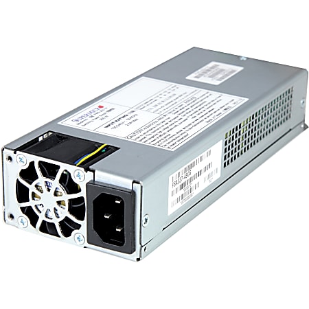 Supermicro PWS-203-1H - Power supply (internal) - 80 PLUS Gold - 200 Watt - PFC - 1U - for IoT SuperServer 510D-10C-FN6P; SC504 203B; SC505 203B