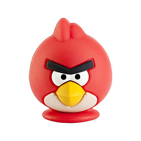 Emtec Angry Birds USB Flash Drive, 4GB, Red Bird