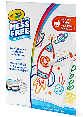 Crayola Color Wonder Mess Free Art Kit - Office Depot