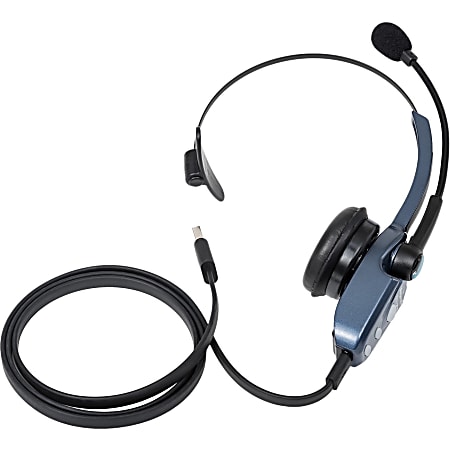 VXi BlueParrott B250-XTS - Mono - Wireless - Bluetooth - 32 Ohm - 150 Hz - 6.80 kHz - Over-the-head - Monaural - Supra-aural - Noise Cancelling, Bi-directional Microphone