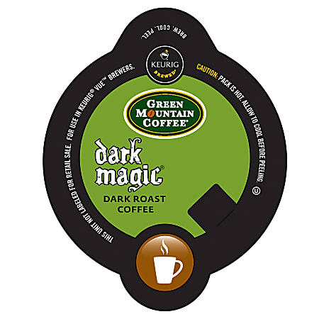 Green Mountain Coffee® Dark Magic® Extra Bold Coffee Vue™ Packs, 0.4 Oz., Box Of 32