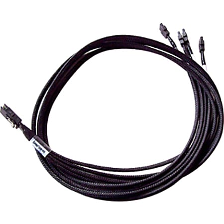 HighPoint Int-MS-1M4S Data Transfer Cable Adapter - SFF-8087 Mini-SAS - SATA - 3ft