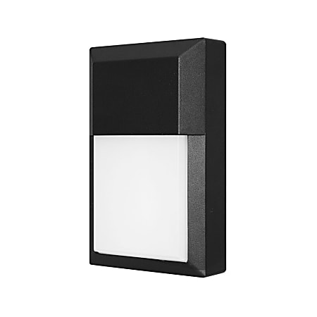 Euri EOL LED Wall Pack, 1000 Lumens, 12 Watts, 5000K/Daylight White, Black, 1 Each