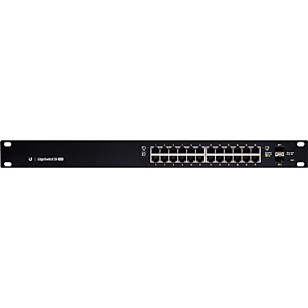 Ubiquiti Managed PoE+ Gigabit Switch with SFP - 16 Ports - Manageable - 3 Layer Supported - Modular - Optical Fiber, Twisted Pair - 1U High - Rack-mountable