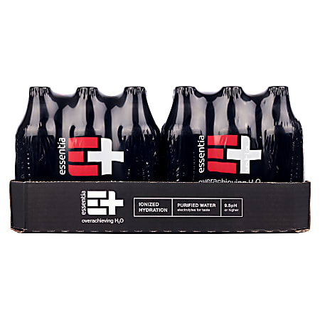 Essentia Water Bottles, 16.9 Oz, Pack Of 24 Water Bottles