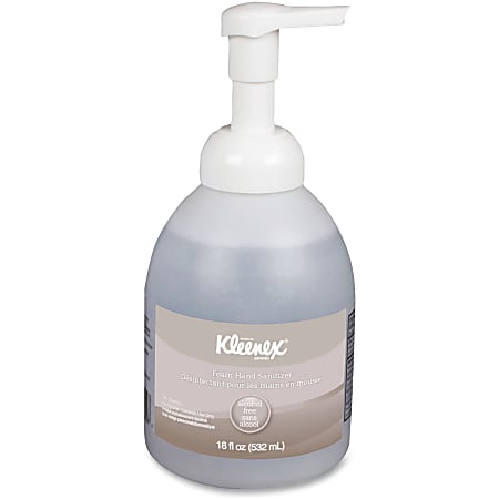 Scott Hand Sanitizer Foam - 18 fl oz (532.3 mL) - Pump Bottle Dispenser - Kill Germs - Hand - Moisturizing - 45827CT