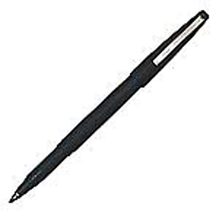 Pentel® Rolling Writer® Pen, Medium Point, 0.8 mm, Black Barrel, Black Ink