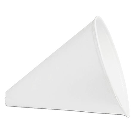 Konie Paper Cone Funnels, 10 Oz, White, 125 Per Sleeve, Carton Of 8 Sleeves