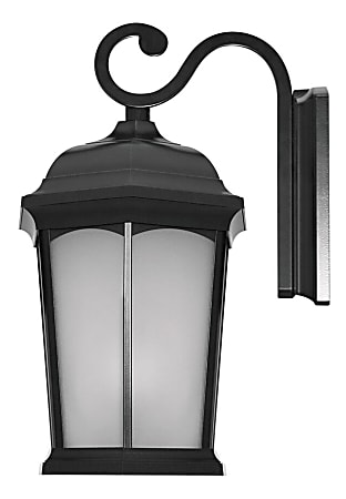 Euri Rustic Style Wall Lantern, 1200 Lumens, 12.5 Watts, 3000K, Rubbed Oil Bronze