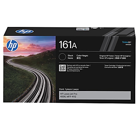HP 161A Black Original LaserJet Toner Cartridge