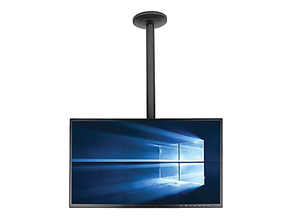 Eaton Tripp Lite Series Display TV Ceiling Monitor Mount Arm Swivel Tilt - Bracket - full-motion - for LCD display - steel - black - screen size: 23"-42" - ceiling mountable
